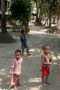 Chin Village in Burma