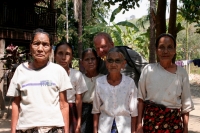 Chin village in Mrauk U