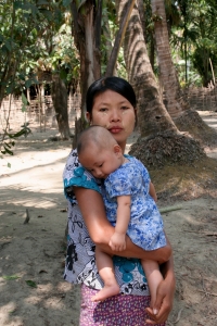 Chin Village in Burma